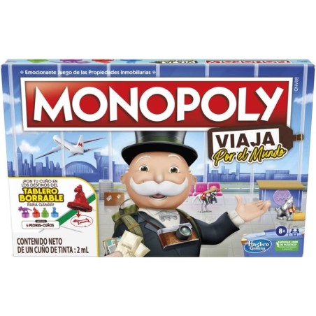 MONOPOLY VIAJA POR EL MUNDO F4007 HASBRO