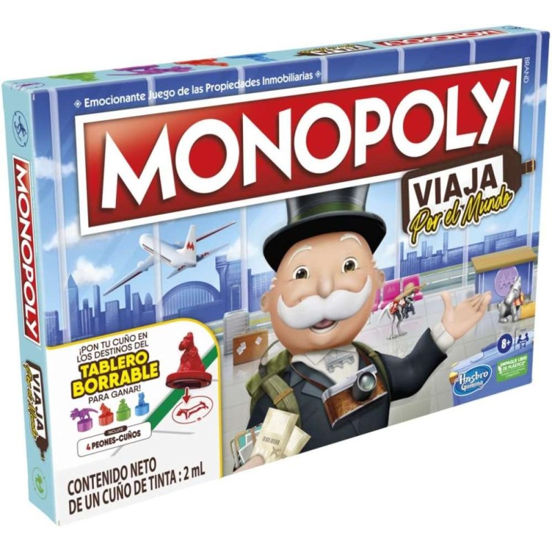 MONOPOLY VIAJA POR EL MUNDO F4007 HASBRO