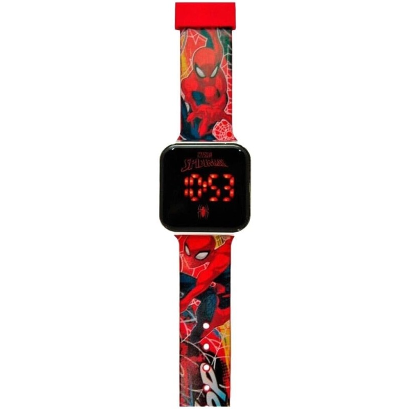 RELOJ LED SPIDERMAN