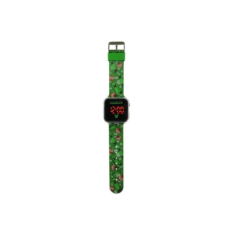 RELOJ LED MINECRAFT