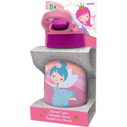 Cantimplora Fairy Princess Acero Inoxida