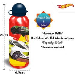 Cantimplora + sandwichera hot wheels 2
