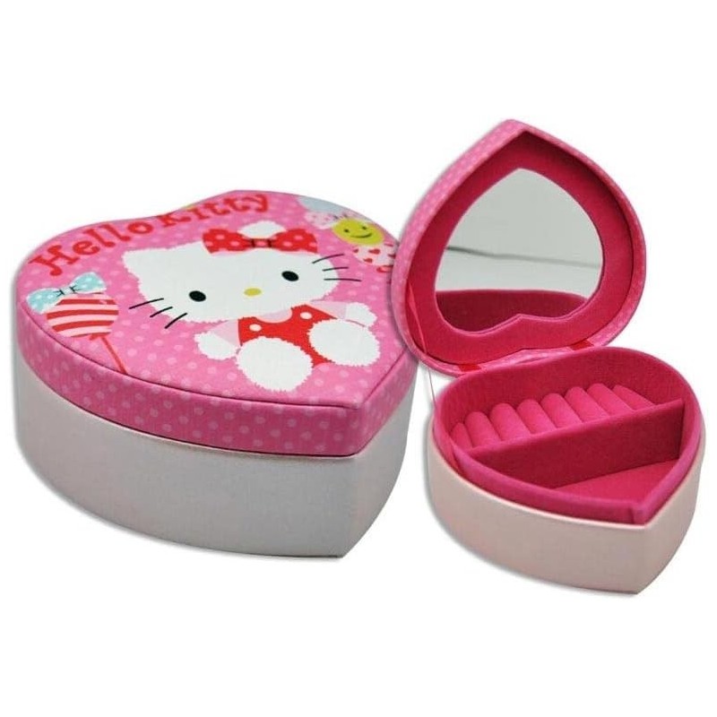 JOYERO MATERIAL PU HELLO KITTY