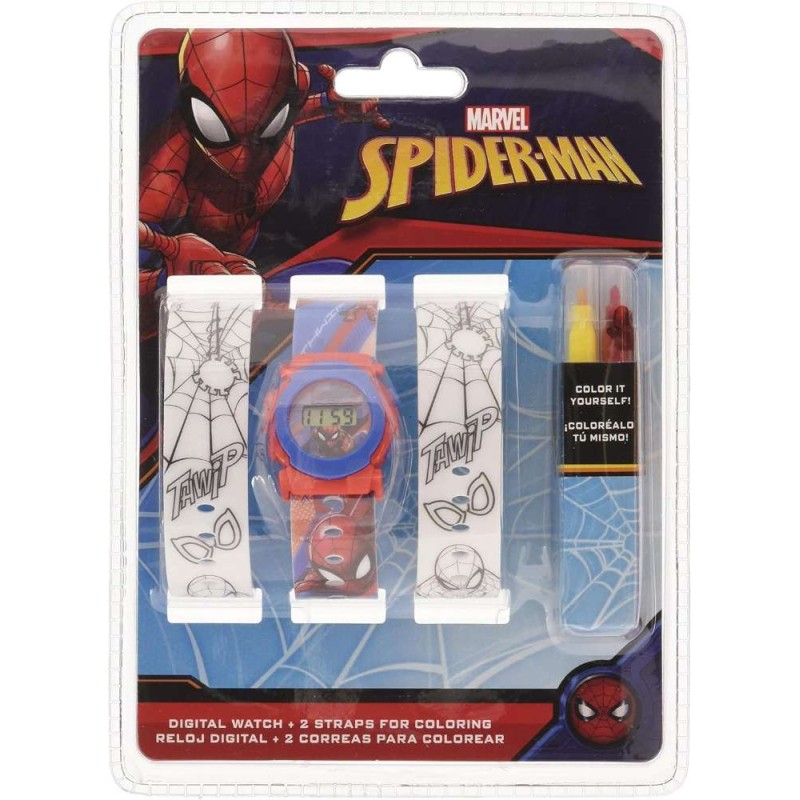 RELOJ DIGITAL CORREA PARA PINTAR SPIDERM