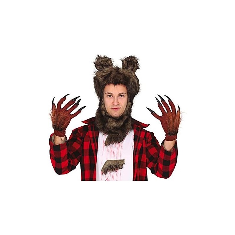 GUANTES HOMBRE LOBO CON GARRAS