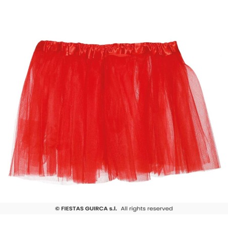 TUTU INFANTIL ROJO 30 CMS