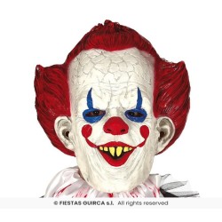 MASCARA PAYASO SINIESTRO LATEX