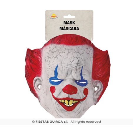 MASCARA PAYASO SINIESTRO LATEX