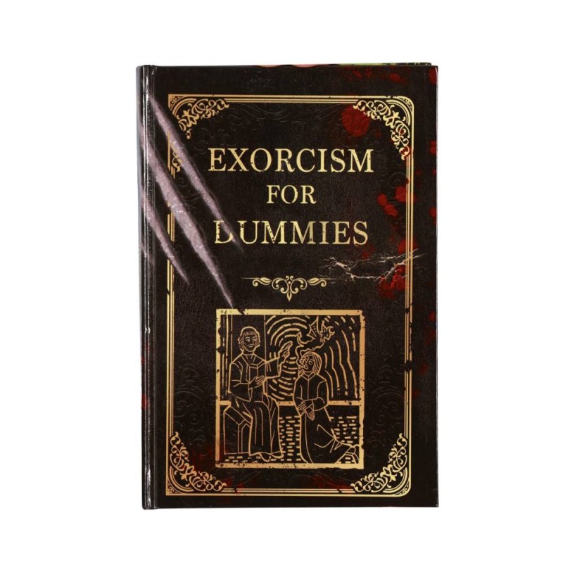 LIBRO "EXORCISM FOR DUMMIES" 22X15 CMS,