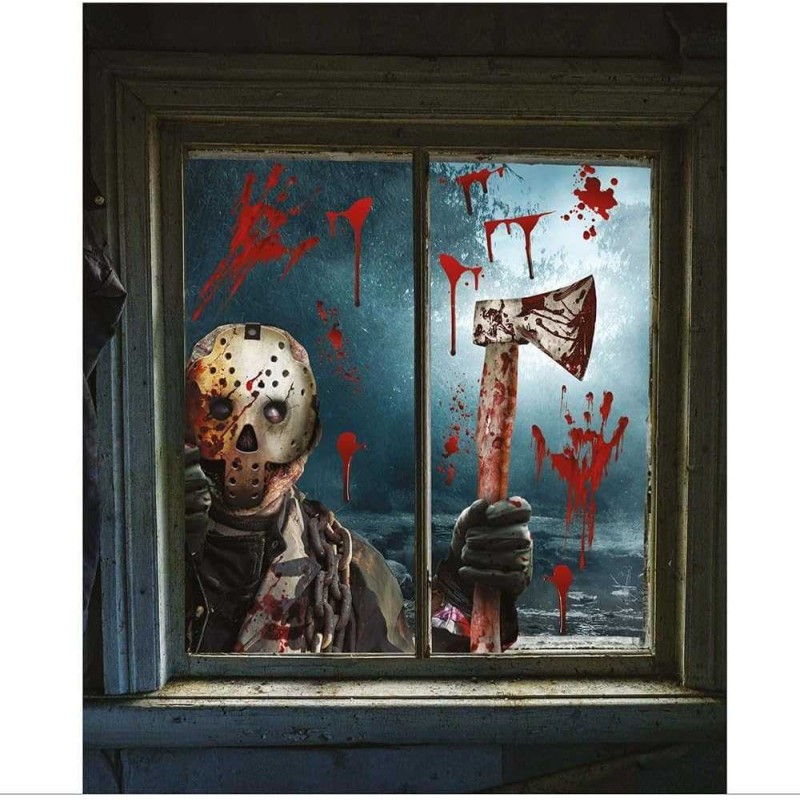 2 HOJAS ELECTROEST. VENTANA 30X40 CMS, A