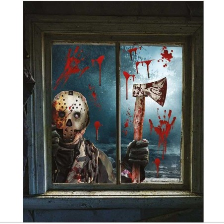 2 HOJAS ELECTROEST. VENTANA 30X40 CMS, A