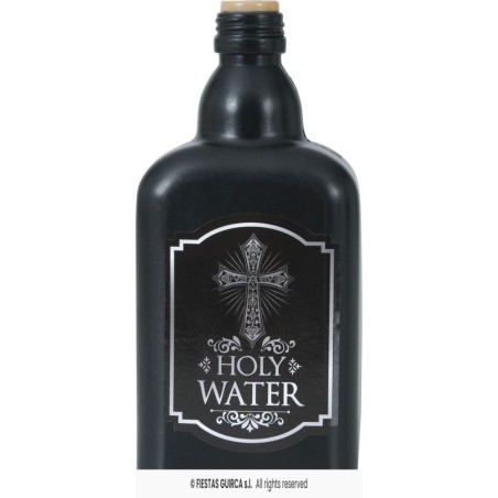 BOTELLA AGUA BENDITA DECORATIVA, 19 CMS.