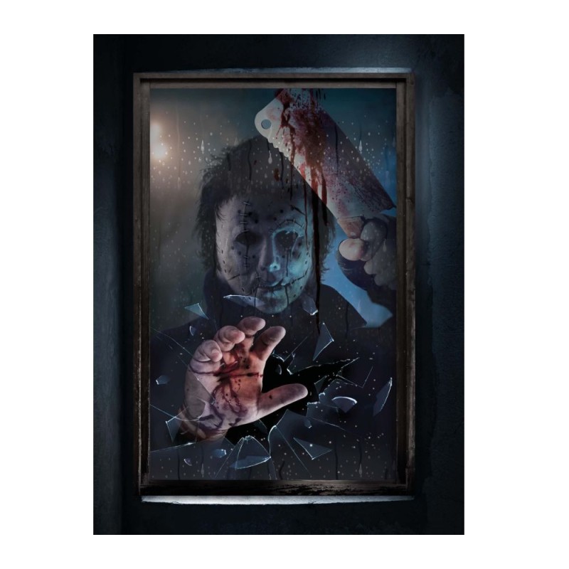 DECORACION VENTANA ASESINO 80X120 CMS