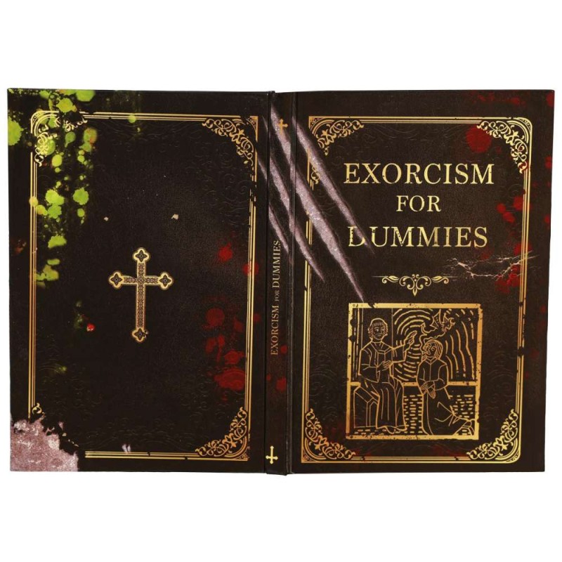 LIBRO "EXORCISM FOR DUMMIES" 22X15 CMS,