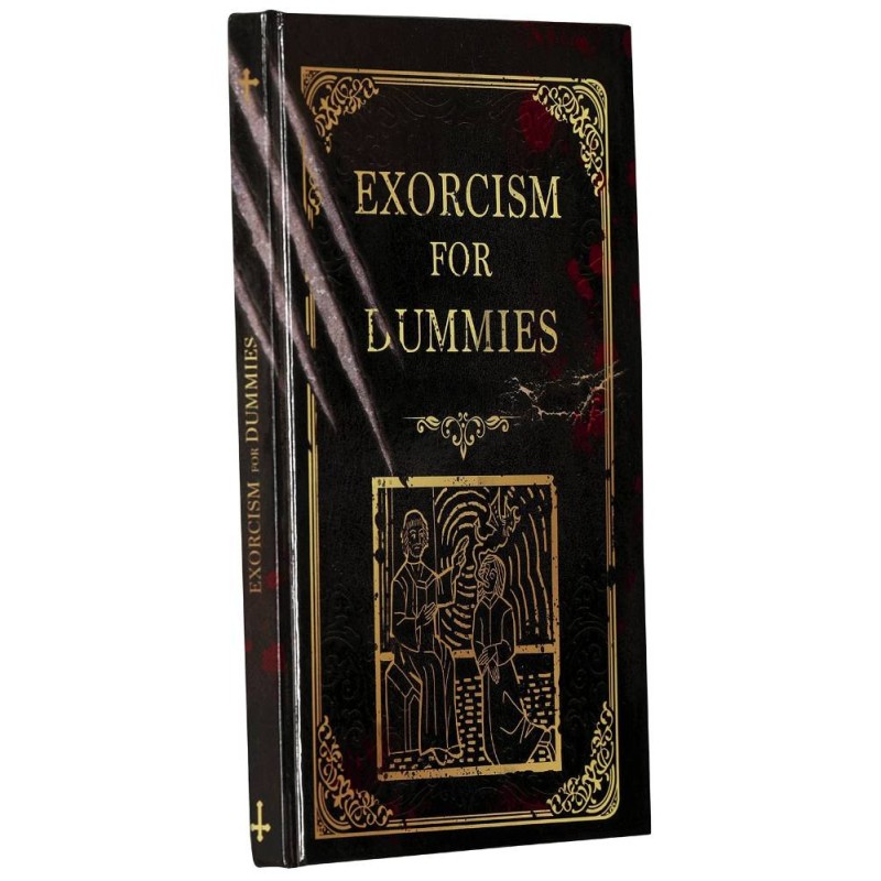 LIBRO "EXORCISM FOR DUMMIES" 22X15 CMS,