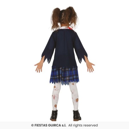 DISFRAZ COLEGIALA ZOMBIE 10-12 Años