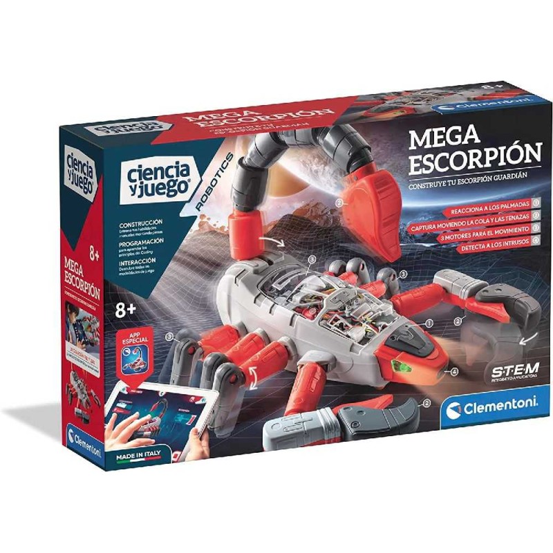 MEGA ESCORPION ROBOTS CIENCIA Y JUEGO