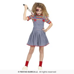 DISFRAZ MUñECA CHUCKY 7-9 Años