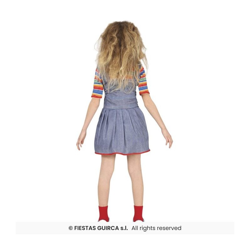 DISFRAZ MUñECA CHUCKY 7-9 Años