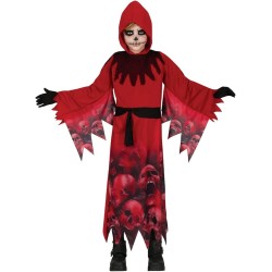 DISFRAZ DEMONIO ROJO 10-12 AÑOS REAPER