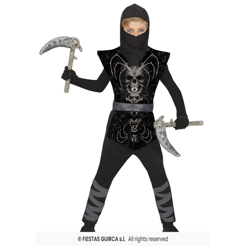 DISFRAZ DARK NINJA 7-9 Años