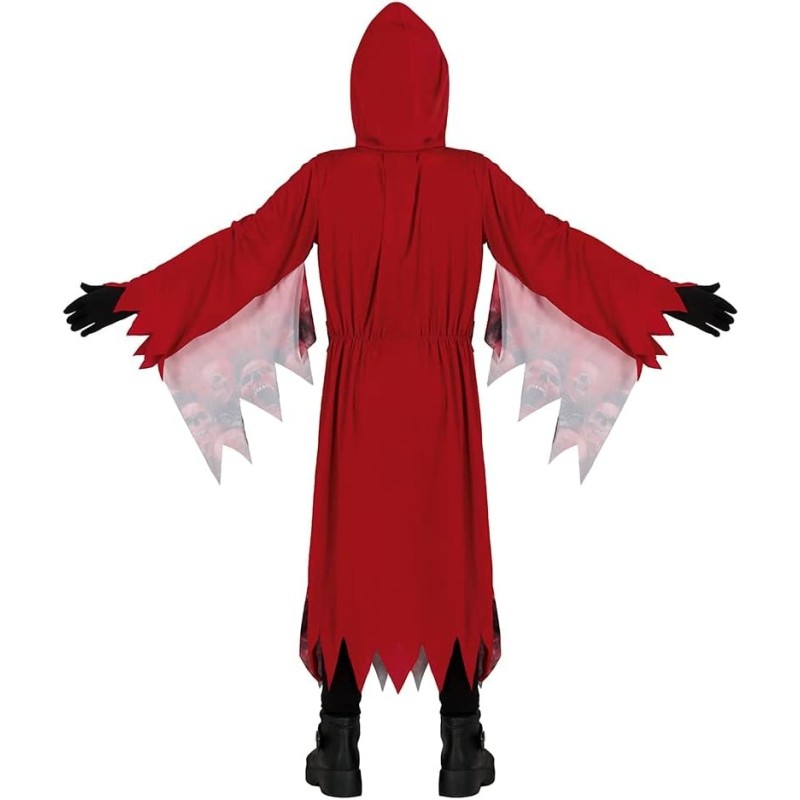 DISFRAZ DEMONIO ROJO 7-9 AÑOS REAPER