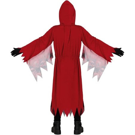 DISFRAZ DEMONIO ROJO 7-9 AÑOS REAPER