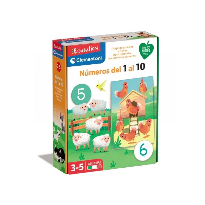 CLEMENTONI - NUMEROS DEL 1 AL 10