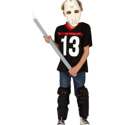 DISFRAZ JASON HOCKEY 7-9 AÑOS