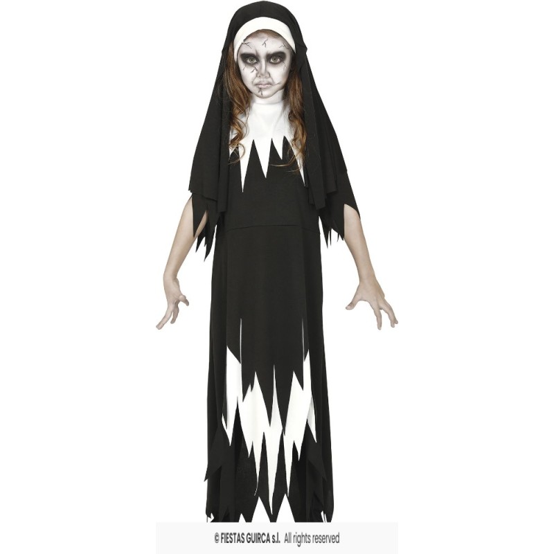 DISFRAZ MONJA ZOMBIE 10-12 Años