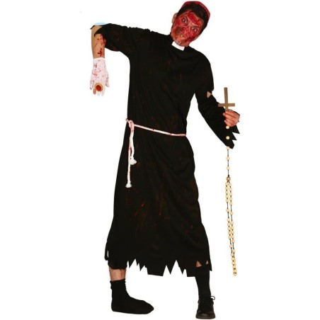 DISFRAZ CURA ZOMBIE PRIEST T.L 52-54
