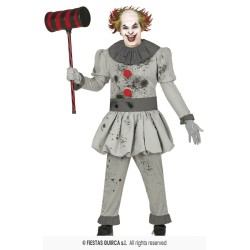DISFRAZ PAYASO IT BAD CLOWN (L)