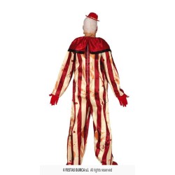 DISFRAZ PAYASO ASESINO STRIPED (M) 2