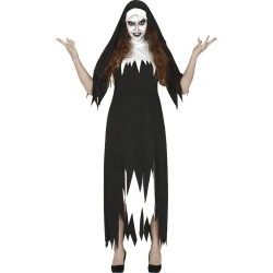 DISFRAZ MONJA DIABOLICA NUN T.L 42-44