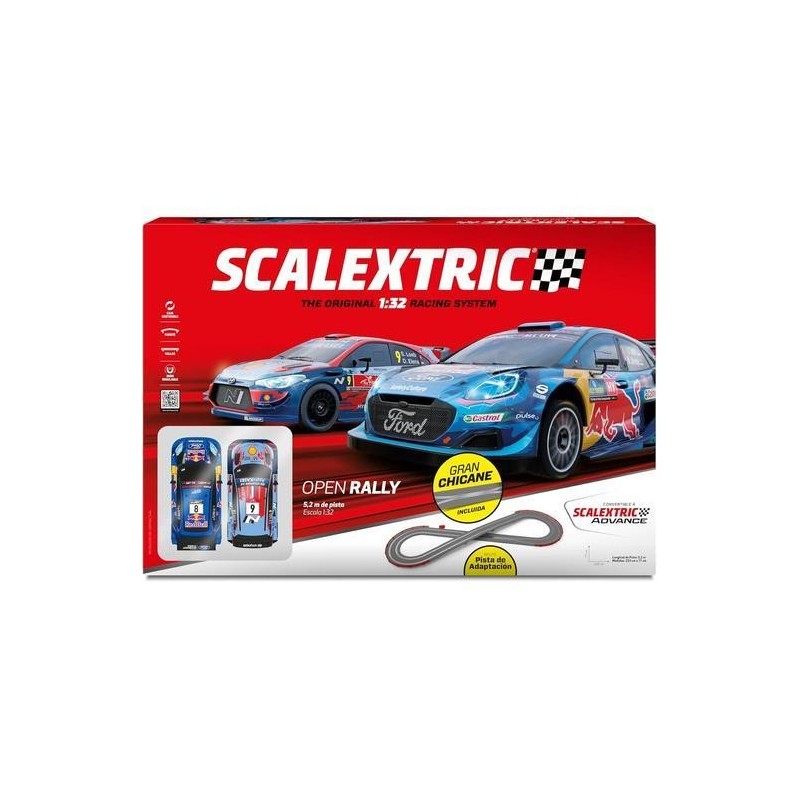Circuito Open Rally Scalextric Original