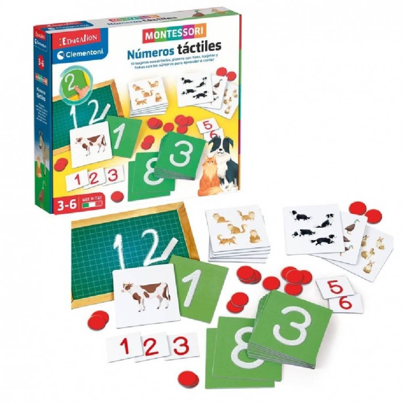 MONTESSORI - NUMEROS TACTILES