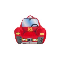 Sillon fire bomberos rojo 52x48x51cm
