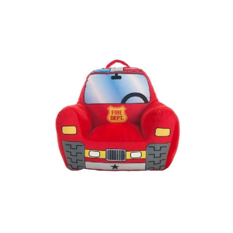 Sillon fire bomberos rojo 52x48x51cm