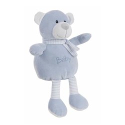 Peluche Oso extrasuave rosa/azul 28 cm 2
