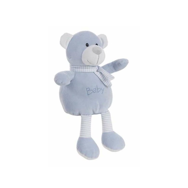 Peluche Oso extrasuave rosa/azul 28 cm