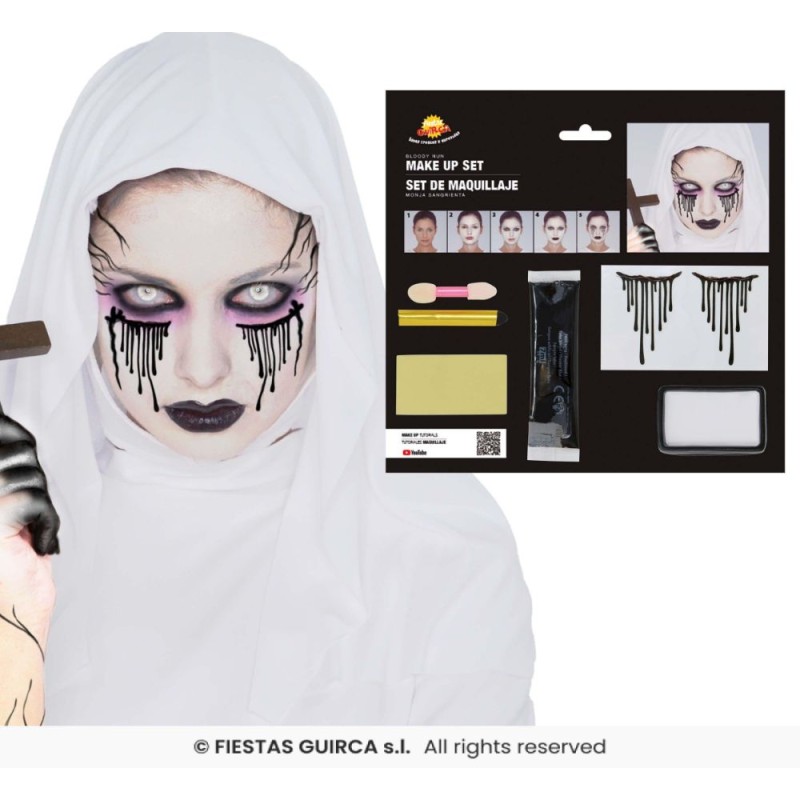 SET MAQUILLAJE BLOODY NUN