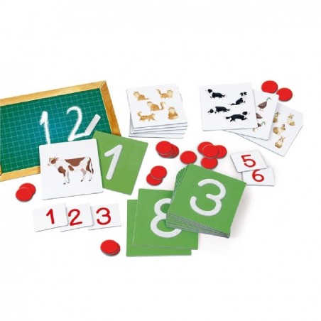 MONTESSORI - NUMEROS TACTILES