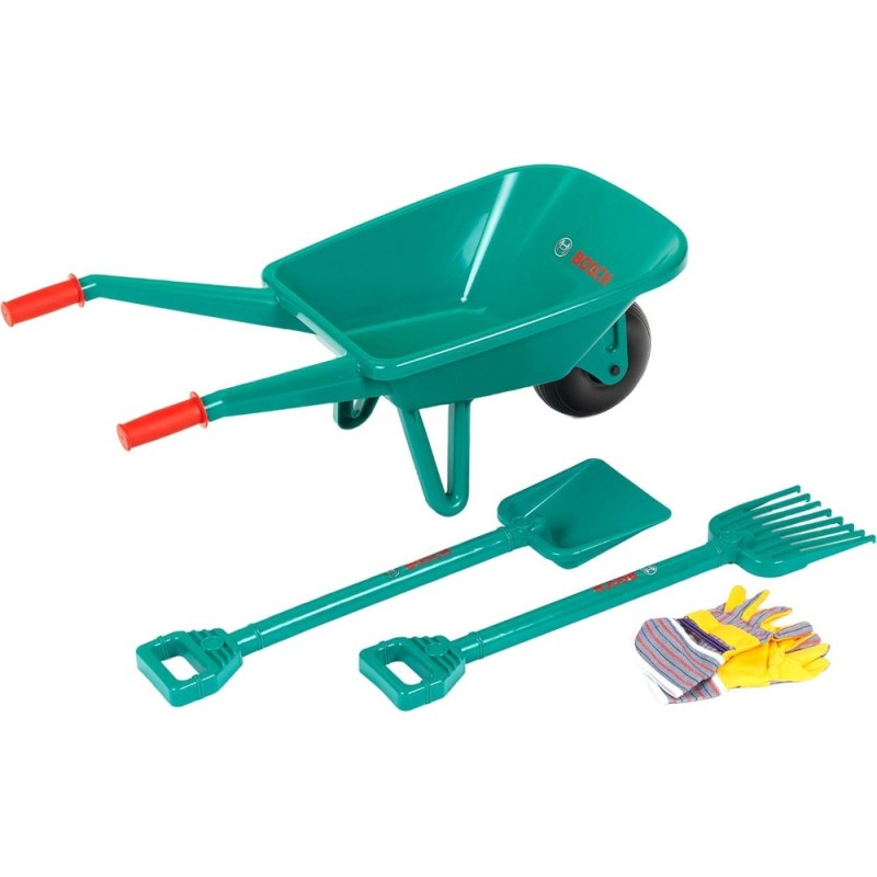Bosch set de jardineria con carrito 