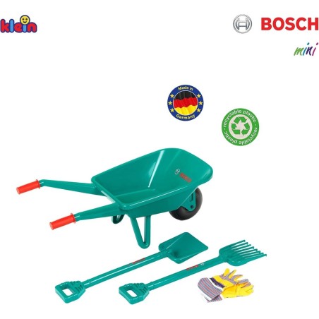 Bosch set de jardineria con carrito 