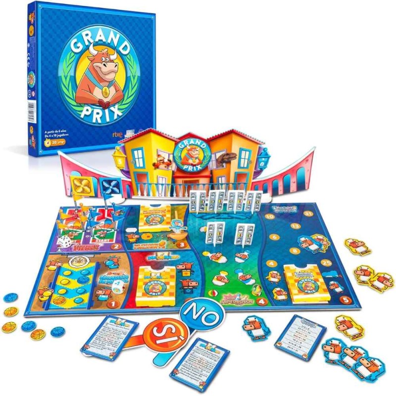 GRAND PRIX - Juego de Mesa Familiar
