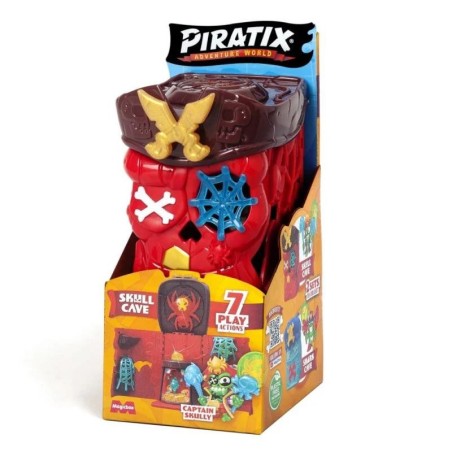 Piratix Secret Skull Cave con figura exc