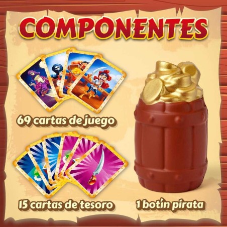 Pirate clash juego de cartas familiar 