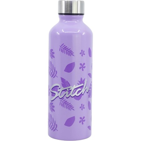 Botella de Aluminio Disney Stitch Lila d