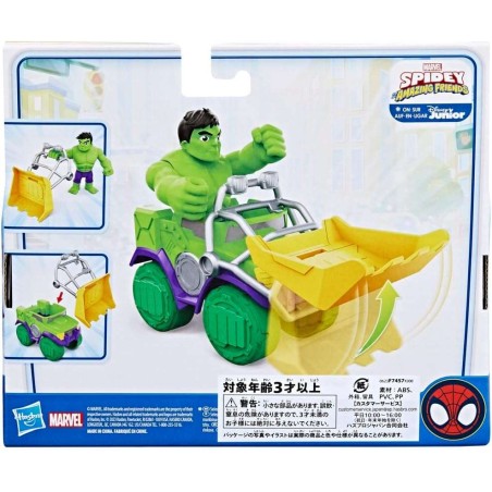 Spidey Set Figura Y Camión Demoledor Hul