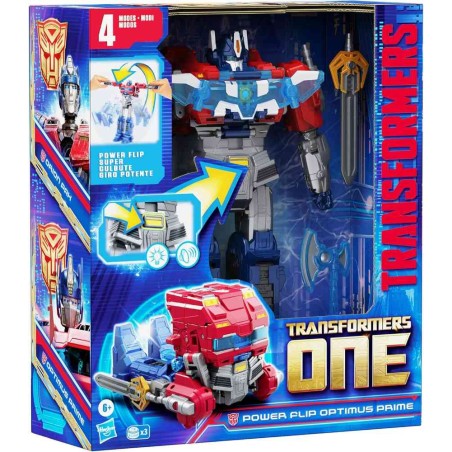 Transformers One Power Flip Optimus Prim